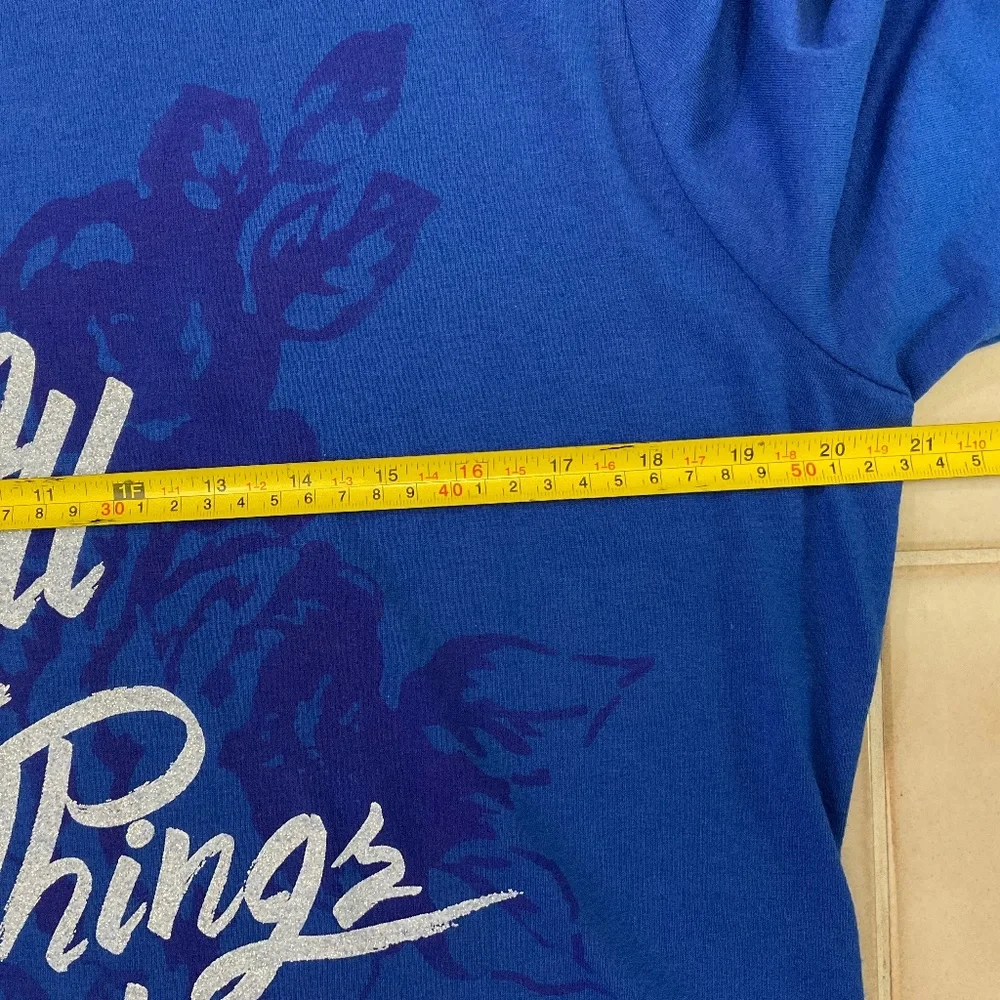 Hanes Women’s Dark Blue Long Sleeve Shirt Size XL - Picture 7 of 12